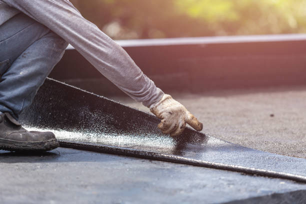Professional Waterproofing technician working in Hamel, MN